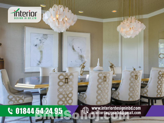 Dining table Interior Design In Mirpur